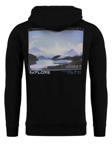 KEY LARGO Hoodie "Distance" in Schwarz