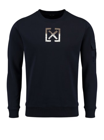 KEY LARGO Sweatshirt "Klelection" in Dunkelblau
