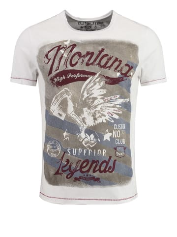 KEY LARGO Shirt "Montana" in Weiß