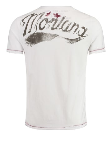 KEY LARGO Shirt "Montana" in Weiß