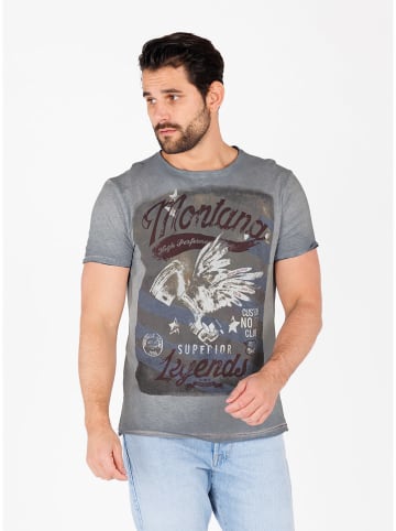 KEY LARGO Shirt "Montana" in Blau