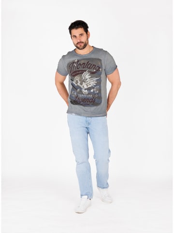 KEY LARGO Shirt "Montana" in Blau