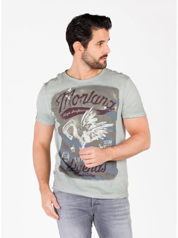 KEY LARGO Shirt "Montana" in Grau