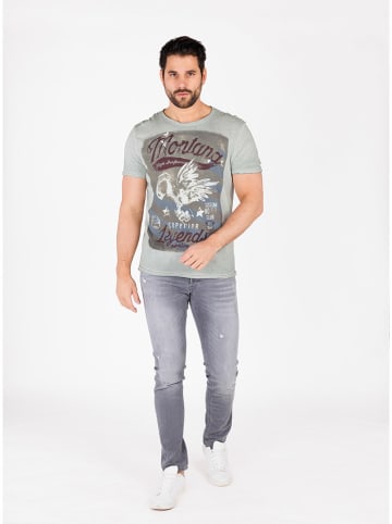 KEY LARGO Shirt "Montana" in Grau