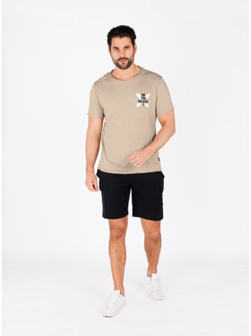 KEY LARGO Shirt "Believe" in Beige