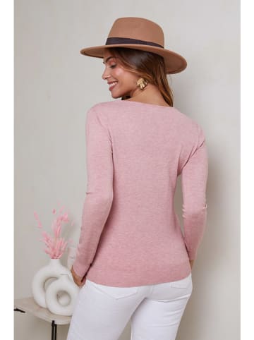 Soft Cashmere Trui lichtroze