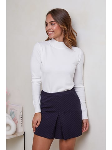 Soft Cashmere Pullover in Weiß