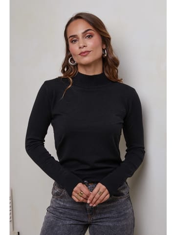 Soft Cashmere Pullover in Schwarz