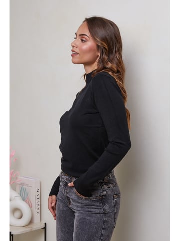 Soft Cashmere Trui zwart