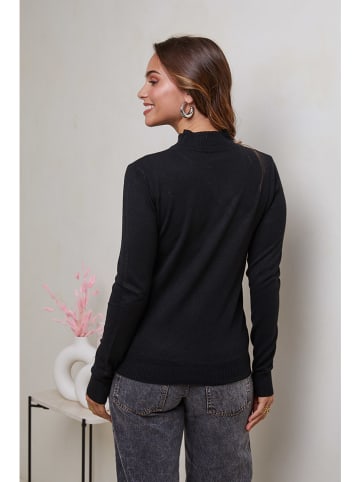 Soft Cashmere Trui zwart