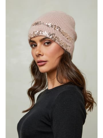 Soft Cashmere Mütze in Rosa