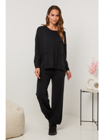 Soft Cashmere 2tlg. Outfit in Schwarz