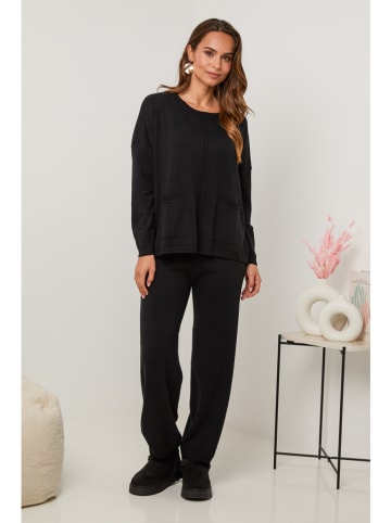 Soft Cashmere 2tlg. Outfit in Schwarz
