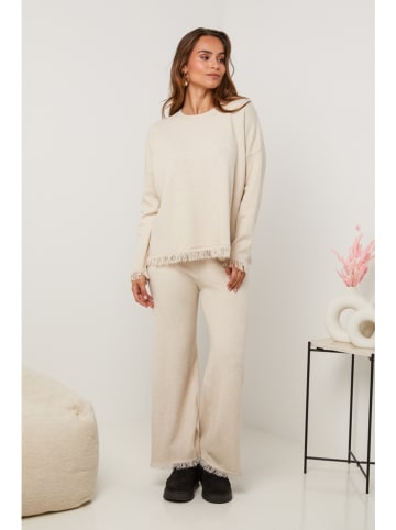 Soft Cashmere 2-częściowy zestaw w kolorze beżowym