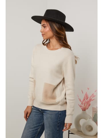 Soft Cashmere Pullover in Beige
