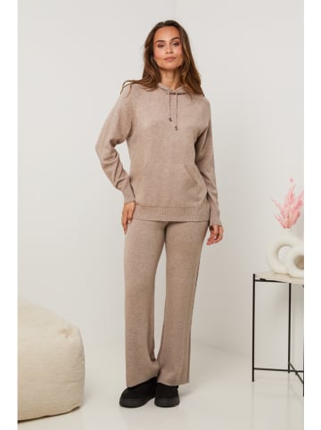 Soft Cashmere 2-delige outfit beige