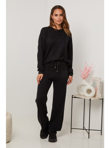 Soft Cashmere 2tlg. Outfit in Schwarz