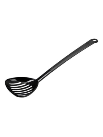 Stanley Rogers Abseihlöffel in Schwarz - (L)34 cm