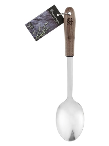 Stanley Rogers Servierlöffel in Silber/ Braun - (L)32 cm