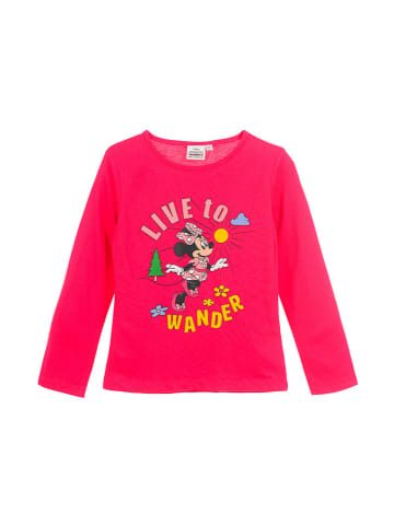 Disney Minnie Mouse Koszulka "Minnie" w kolorze różowym