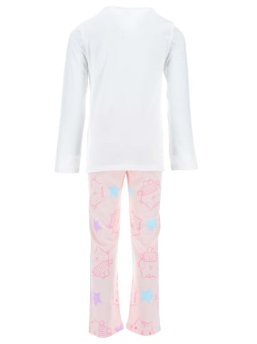Gabby's Dollhouse Pyjama "Gabby´s Dollhouse" wit/lichtroze