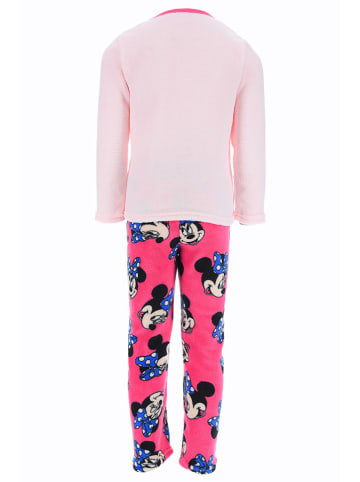 Disney Minnie Mouse 2-delige set: pyjama en sokken "Minnie" lichtroze/roze
