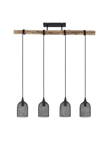 Lindby Hanglamp "Dolcin" zwart - (H)180 x Ø 15 cm