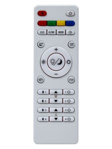 Lucande LED-Deckenleuchte "Melistro" in Silber - (L)60 x (B)60 cm