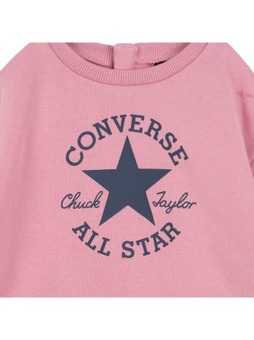 Converse 2-delige outfit donkerblauw/lichtroze