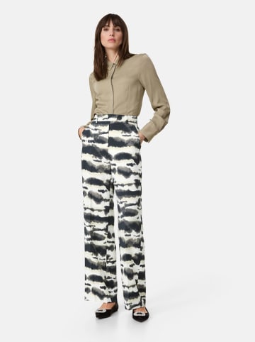 TAIFUN Hose in Creme/ Schwarz