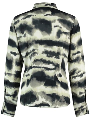 TAIFUN Bluse in Hellgrün/ Schwarz
