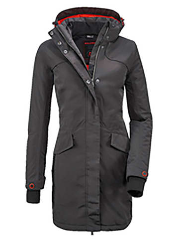 Killtec Parka funkcyjna "Grindavik" w kolorze antracytowym