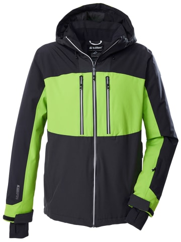 Killtec Ski-/ Snowboardjacke "KSW 465" in Schwarz/ Grün