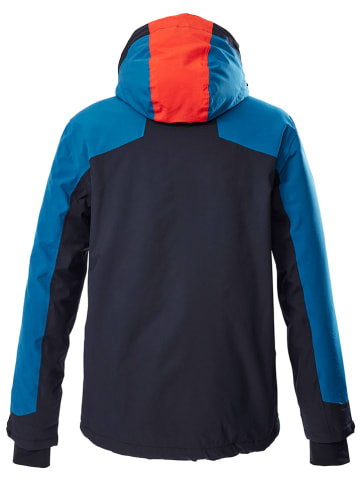 Killtec Ski-/ Snowboardjacke "KSW 465" in Dunkelblau/ Orange