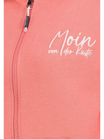 Eight2Nine Sweatjacke in Koralle