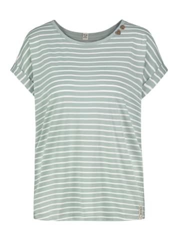 Sublevel Shirt in Mint/ Weiß
