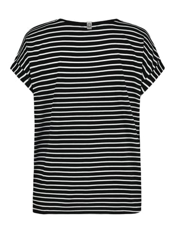 Sublevel Shirt in Schwarz/ Weiß