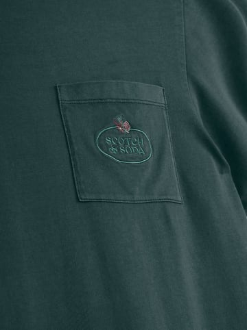 Scotch & Soda Shirt donkergroen