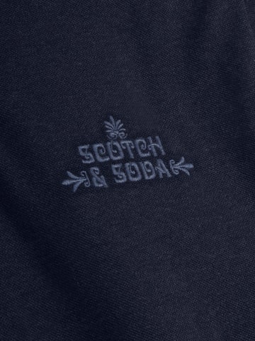 Scotch & Soda Poloshirt donkerblauw