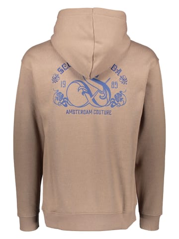 Scotch & Soda Hoodie lichtbruin