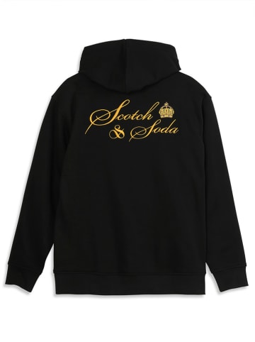 Scotch & Soda Hoodie zwart