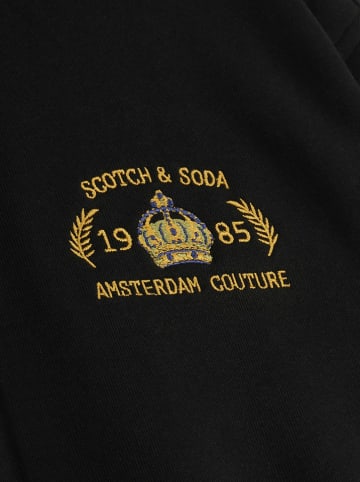 Scotch & Soda Hoodie zwart