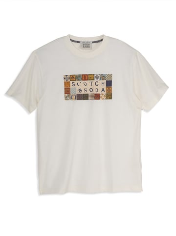 Scotch & Soda Koszulka w kolorze białym