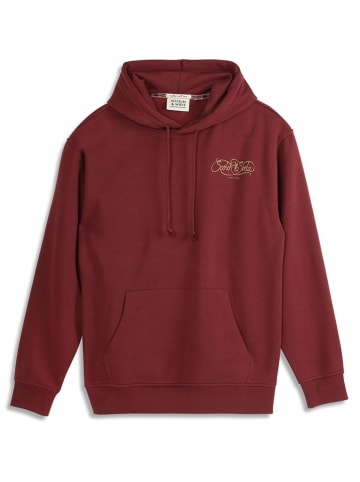 Scotch & Soda Hoodie in Bordeaux