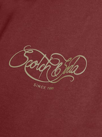Scotch & Soda Hoodie bordeaux