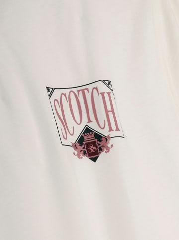 Scotch & Soda Koszulka w kolorze białym