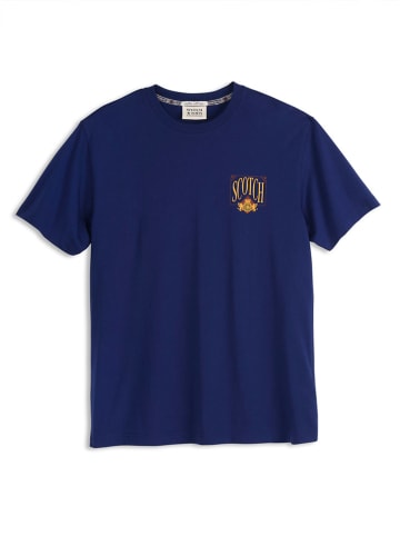 Scotch & Soda Koszulka w kolorze granatowym