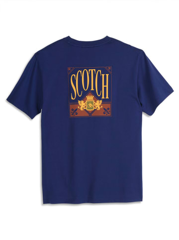 Scotch & Soda Shirt donkerblauw