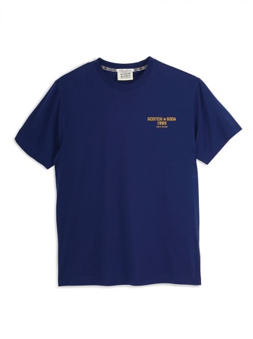 Scotch & Soda Koszulka w kolorze granatowym