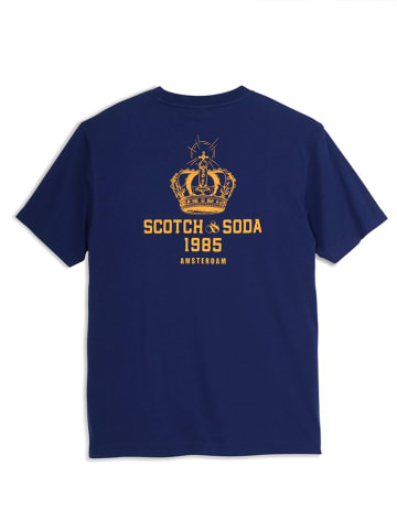 Scotch & Soda Shirt donkerblauw